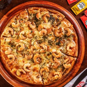 Pizza de Camarão