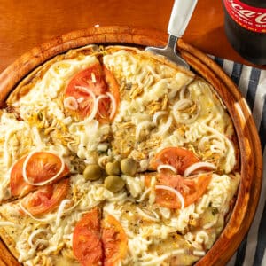 Pizza de Frango com Catupiry